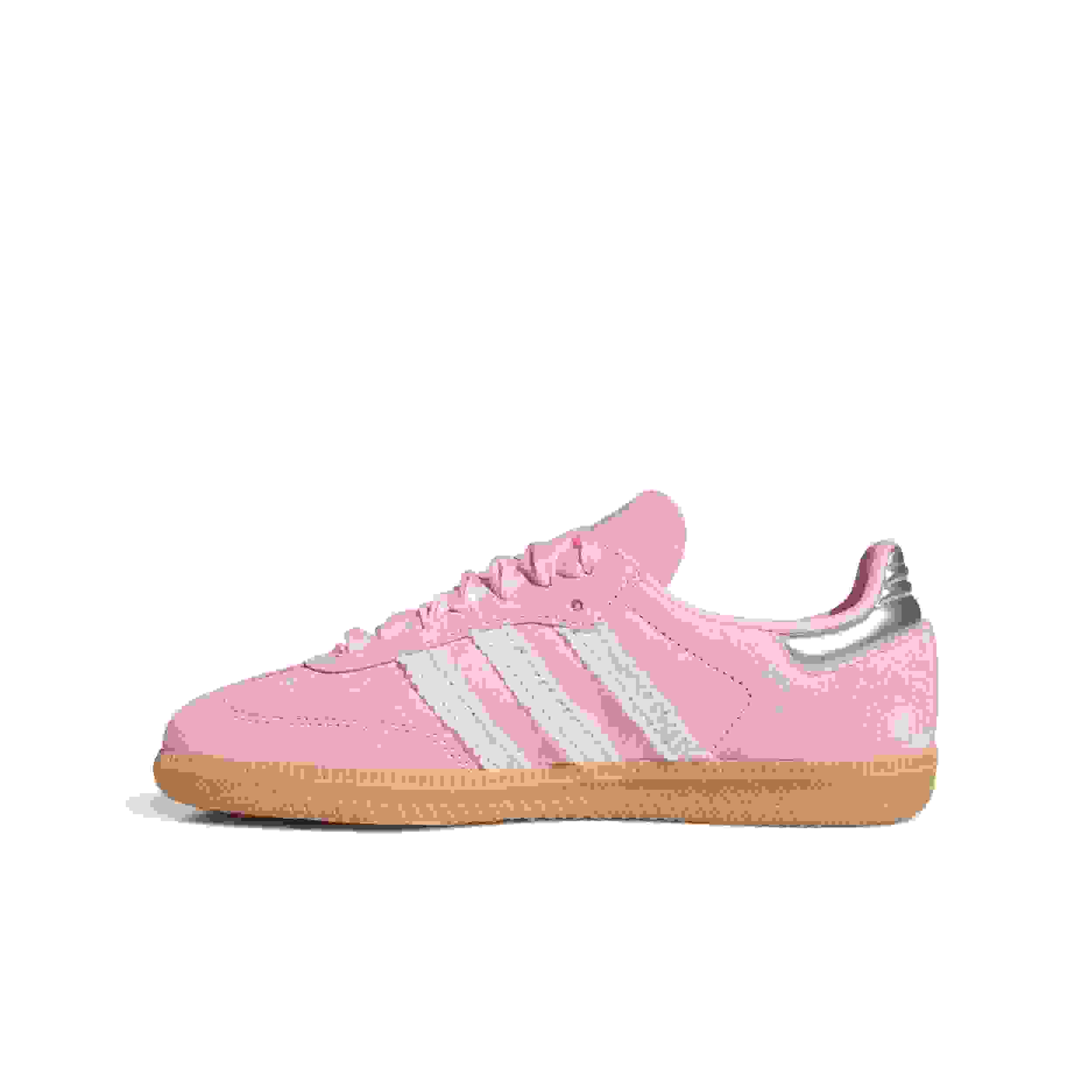 adidas Originals Samba OG Grade School Girls' "Pink Ribbon" Shoe